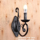 Axyaa Retro Industrial Loft Black Chandelier E14 Luminaria for Living Room