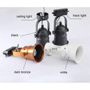Axyaa GU10 LED Track Light Rail Spotlight Fixture for Home