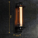Axyaa Industrial LED Wall Light for Home Decor & Ambiance.