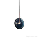 Nordic Glass Pendant Lights for Restaurant Bedroom Bar Cafe by Axyaa
