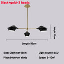 Axyaa LED Chandelier: Modern Dimmable Ceiling Light for Living & Dining Room