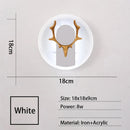 Axyaa LED Iron+Acrylic Wall Lamp for Modern Decor & Lighting in Bedrooms, Corridors & Foyers