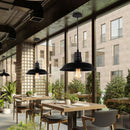 Axya Industrial Aluminium Pendant Chandelier for Home Living Room Kitchen Lighting