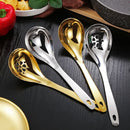 Axyaa Stainless Steel Japanese Soup Skimmer Colander Ladle Cookware Utensil