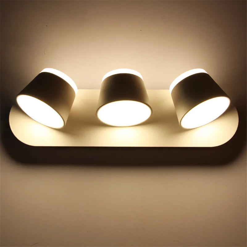 Axyaa 360 Degrees Adjustable LED Wall Lamp for Modern Living Room and Bedroom