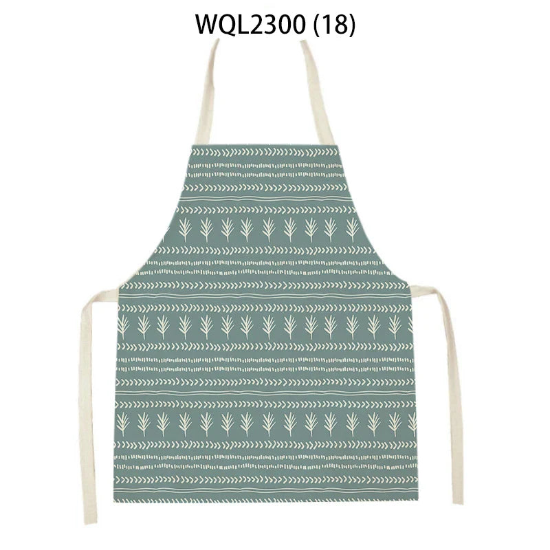 Axyaa Nordic Clouds Apron for Home Cooking & Baking