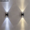Axyaa Aluminum LED Wall Light for Bedroom, Rail Project, Bedside Room, Arts