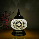 Axyaa Hand-inlaid Glass Mosaic Turkish Night Lamp for Bedroom Living Room