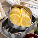 Axyaa Stainless Steel Bento Lunch Box Container with Fresh-Keeping Cover