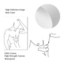 Axyaa Minimalist Men Body Line Drawing Poster Wall Art Bedroom Decor