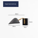 Axyaa Duckbill Wall Sconce: Nordic Design Rotatable Arm Indoor Wall Lamp for Modern G9 Living Room