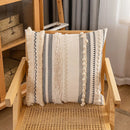 Axyaa Bohemian Cotton Cushion Cover 30x50cm/45x45cm Beige for Home Decor