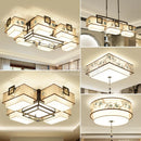 Axya Modern Led Chandeliers Chinese Style Ceiling Lights Bedroom Living Room Decor