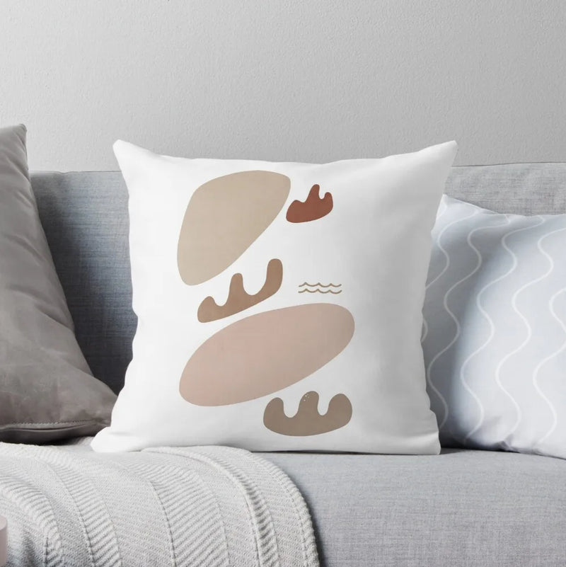 Velvet Matisse Pillow Cover 18x18 Inch for Home and Car Decor - Axyaa