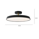 Axyaa Nordic LED Ceiling Light | Modern Round Aluminum Designer Lamp