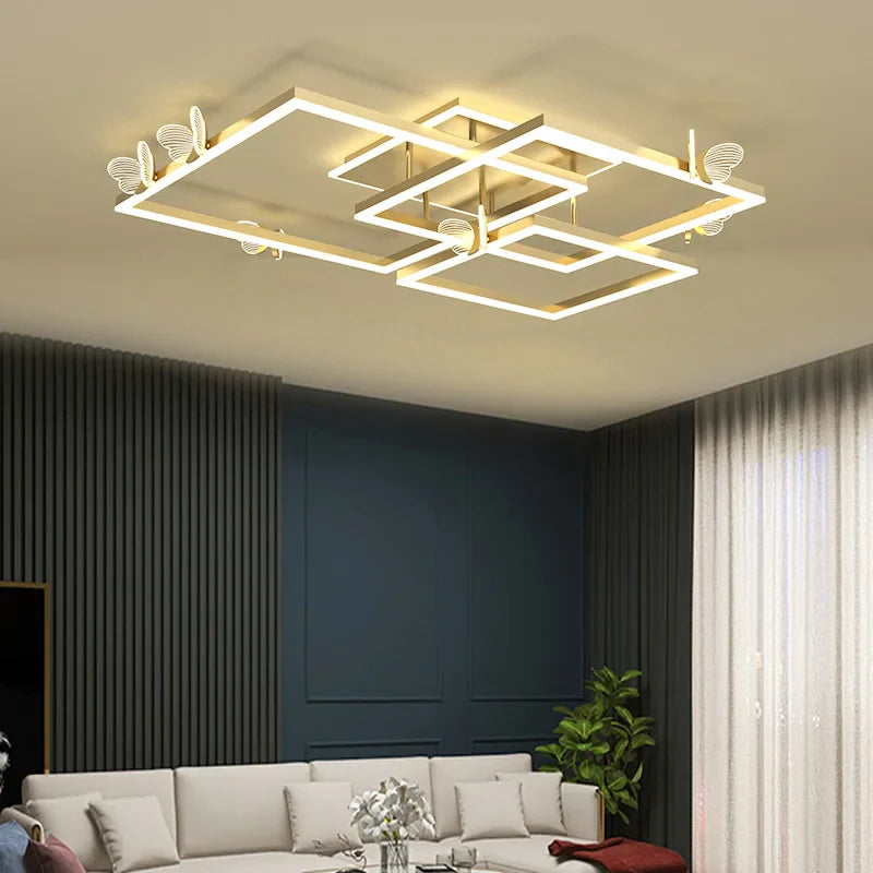 Axyaa Butterfly Ceiling Lamp: Modern, Creative, and Elegant for Living Room Décor