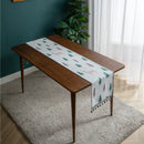 Luxury Nordic Embroidery Table Runner & Tassel Decor by Axyaa