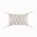 Axyaa Boho Style Tassels Cushion Cover - Home Decor Sofa Bed 45x45cm/30x50cm