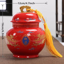Axya Ceramic Tea Jar for Home Decor and Storage