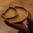 Axya Fox Bamboo Baby Feeding Bowl Set