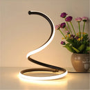 Axyaa LED Desk Lamp Dimmable Touch Switch Aluminum Bedroom Table Light