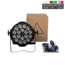 Axyaa LED Par Lights 18x18W RGBWA+UV DMX512 Professional Stage Dj Equipment