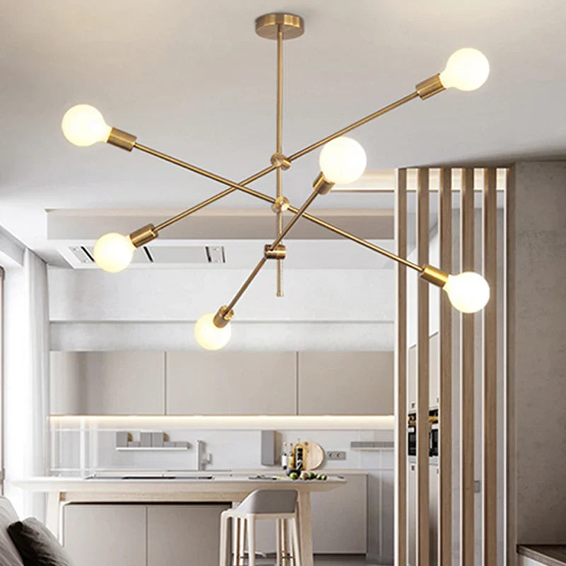 Axya Modern Light Luxury Pendant Lamp for Living, Dining, and Bedroom Windows