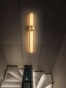 Axya Copper Wall Lamp: Modern Light Luxury for Bedroom, Hotel, Villa