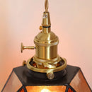 Axyaa Copper LED Wall Sconce with Switch, Modern Glass Stair Light for Bathroom Mirror