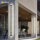 Axyaa LED Outdoor Wall Lamp IP65 Aluminum Light for Garden Villa.