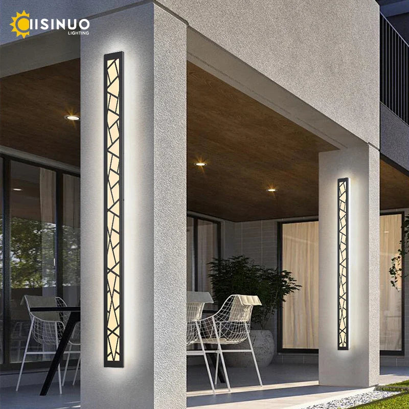Outdoor LED Wall Lamp IP65 Aluminum Light for Garden Villa, Axyaa Sconce Luminaire