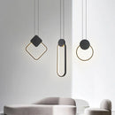 Axyaa LED Pendant Lamp 12W Aluminum for Kitchen Bar Dining and Living Room