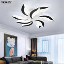 Axya Modern LED Chandelier Lights with Remote Control for Home Lighting