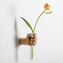 Axyaa Resin Glass Vase Wall Hanging Abstract Home Decoration