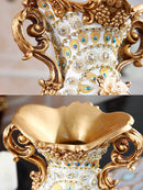 Axyaa Resin Vase Dried Flower Arrangement Plate Home Decor