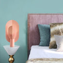 Axyaa Grid Iron Table Lamp - Nordic Modern Luxury for Living Room & Bedroom