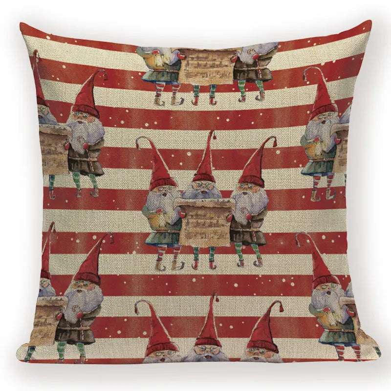 Axyaa Christmas Bed Linen Pillowcase Set for Home Decor and Gifts