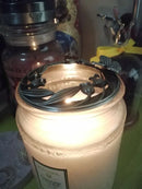 Axya Iron Fragrance Candle Large Bottle Smart Cover.