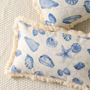 Axyaa Summer Beach Cushion Cover with Tassels for Home Decor