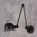 Axyaa Adjustable Retro LED Wall Lamp for Home Bar Decor & Bedroom Reading