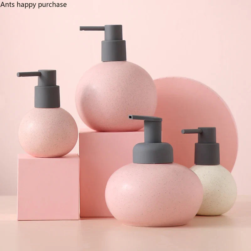 Axya Ceramic Bathroom Supplies Set