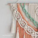 Axyaa Boho Chic Macrame Wall Hanging Tapestry 60*75cm