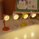 Axyaa Mini Desk Lamp: Foldable Magnetic Night Light with Clip, Eye Protection, Study and Reading Bedside Light.