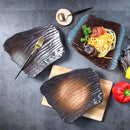 Axyaa Retro Ceramic Sushi Plate Set