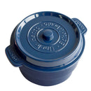 Axyaa Kids Round Bento Box Double-layer Fruit Lunch Box Microwaveable & Fitness Food Container