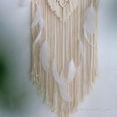Axyaa Macrame Dream Catcher Wall Hanging Tassel Boho Decoration Nordic Art