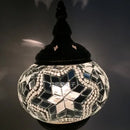 Axyaa E14 Glass Mosaic Table Lamp - Mediterranean Turkish Style