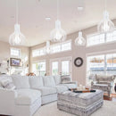 Axya Modern Iron Cage Pendant Lights Kitchen Bar LED Home Decor