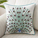 Axyaa Floral Country Style Butterfly Cushion Cover, 45x45cm, Home Decoration