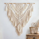 Nordic Bohemian Macrame Wall Hanging Tassel by Axyaa - Hand-Woven Home DecorJNIEXPORT: Product Title for Axyaa: Nordic Bohemian Macrame Wall Hanging Tassel